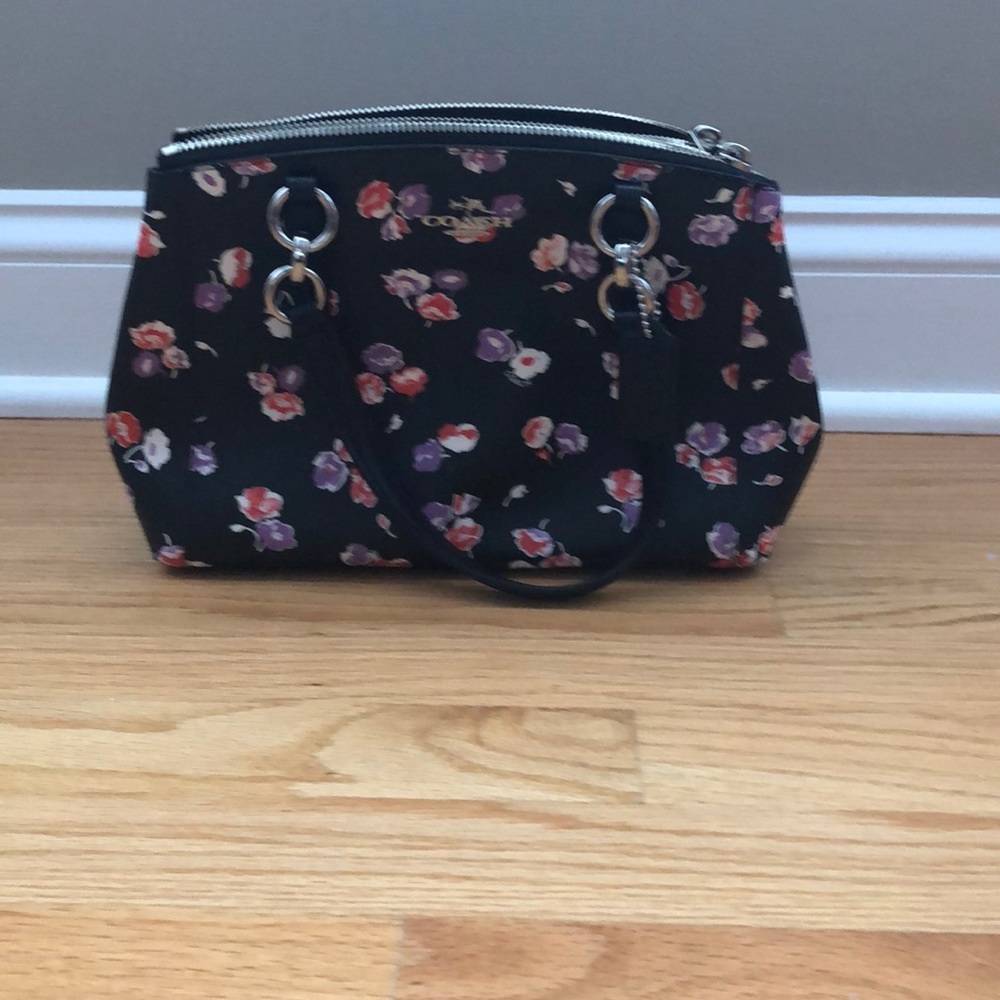 Coach floral bag